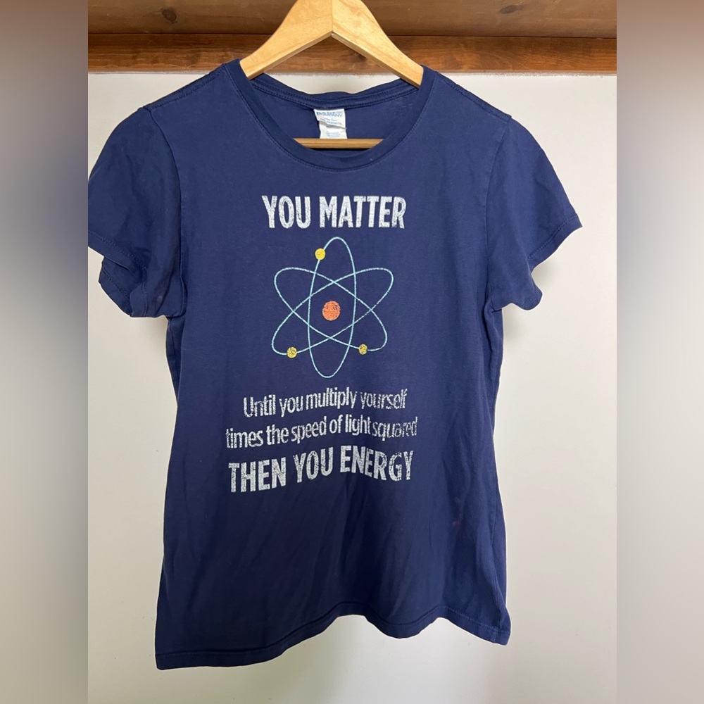 Vintage physics tee